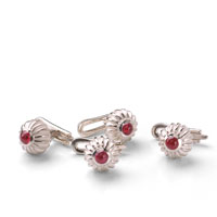 Frackknöpfe Poppies