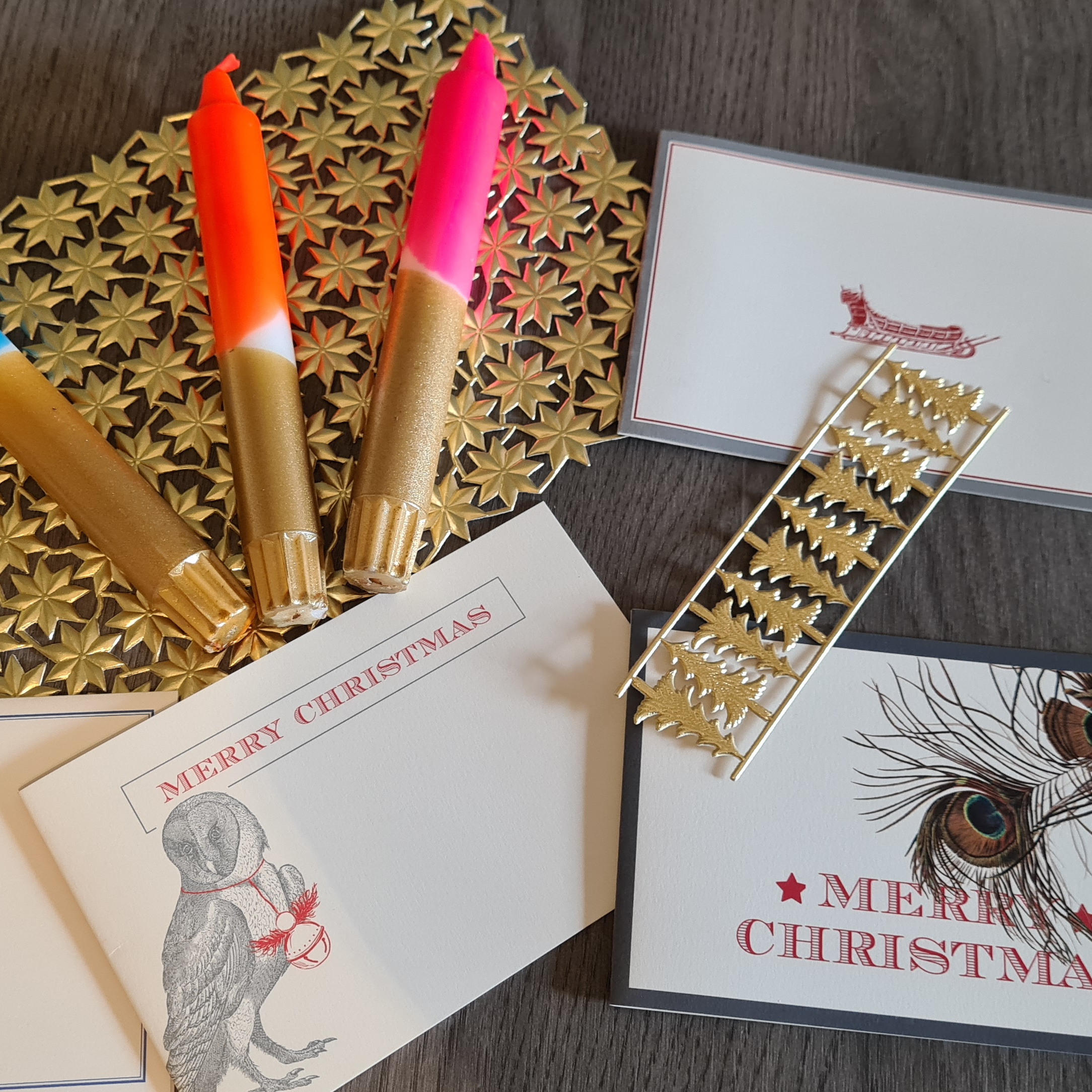 Schöne Weihnachtsaccessoires