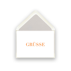 Klappkarte Grüße