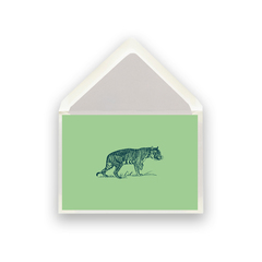 Klappkarte Tiger