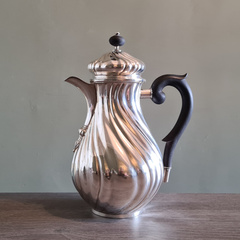Kaffeekanne Silber