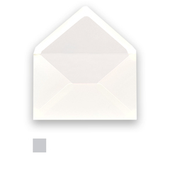 C6 - Kuverts Precioso weiß (16.2 x 11,4 cm) 50 Stück