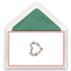 Klappkarte Herzkranz