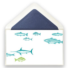 Klappkarte Sternzeichen Fisch