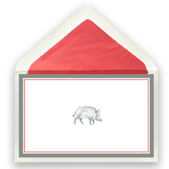 Klappkarte Wildschwein