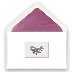  Klappkarte Geburt Flugzeug