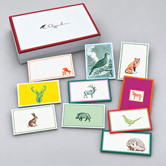 Geschenkbox  mit 10 Tierkarten 