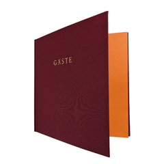 Gästebuch - mit individueller Prägung