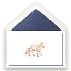 Klappkarte Fuchs klassisch