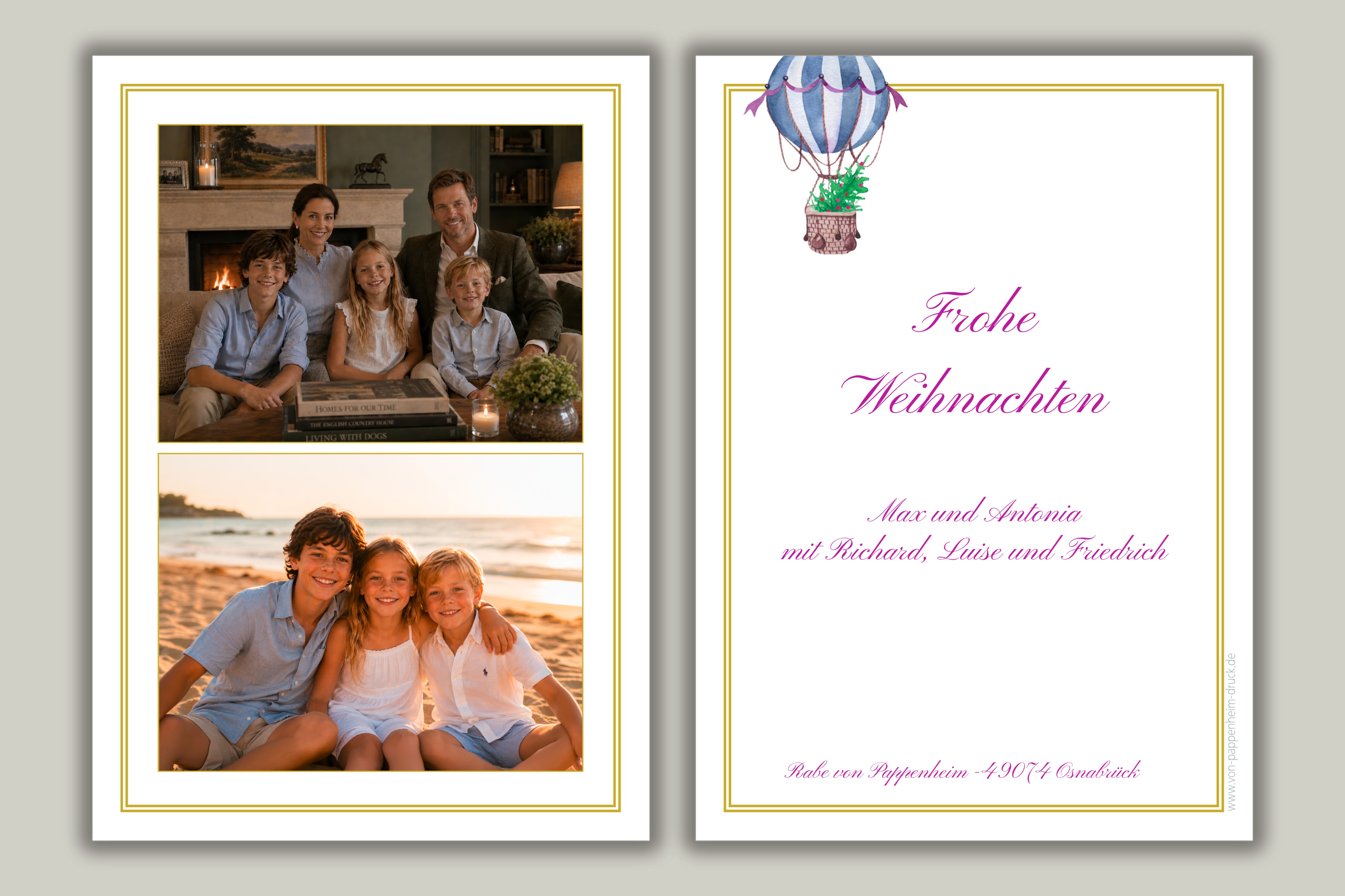 Gelbes Ballonduo