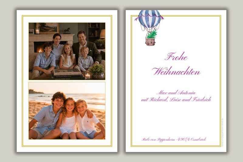 Gelbes Ballonduo