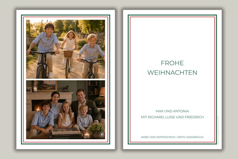 Rotgrünes Hochkantduo