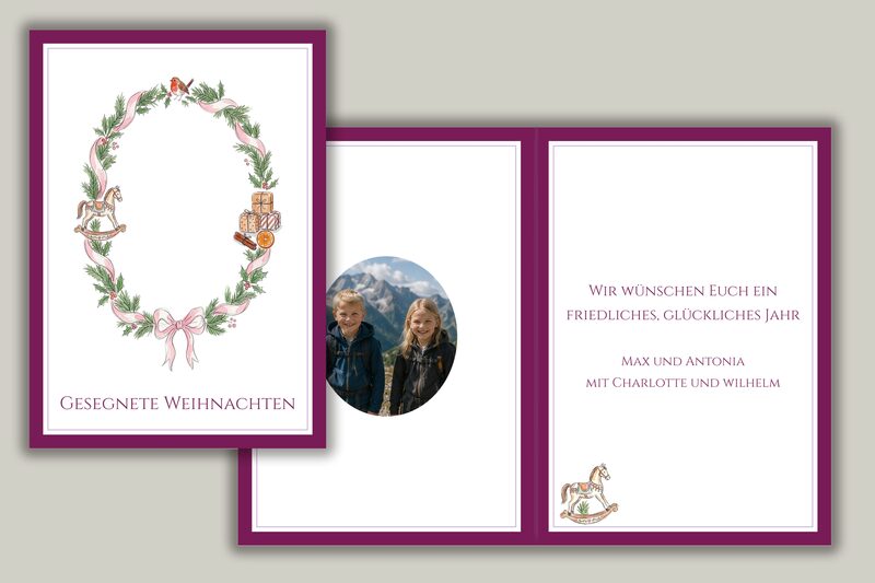 Weihnachtskarten 1046