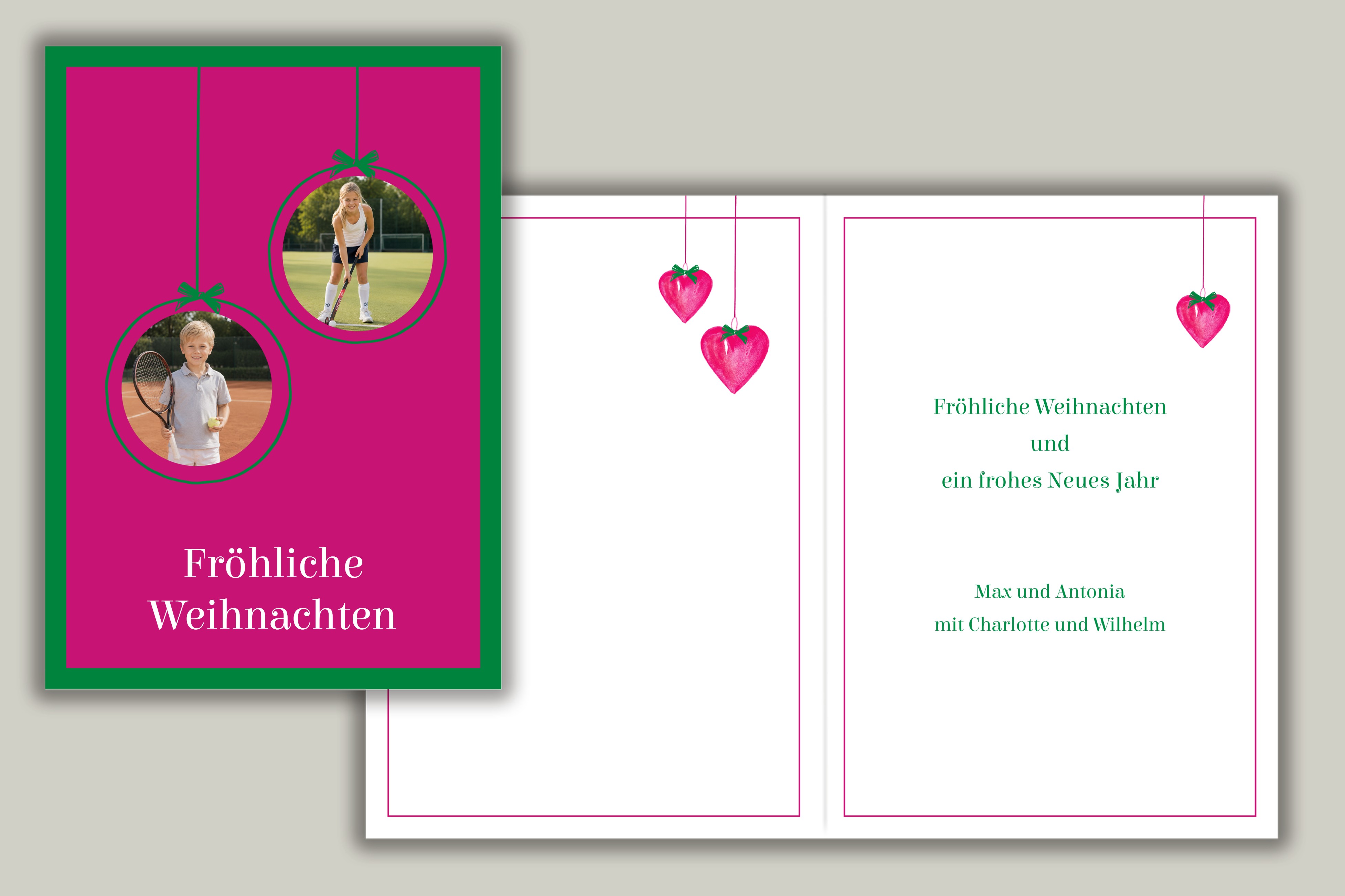 Pinke Fotokugeln – Anwendungsbeispiel 1