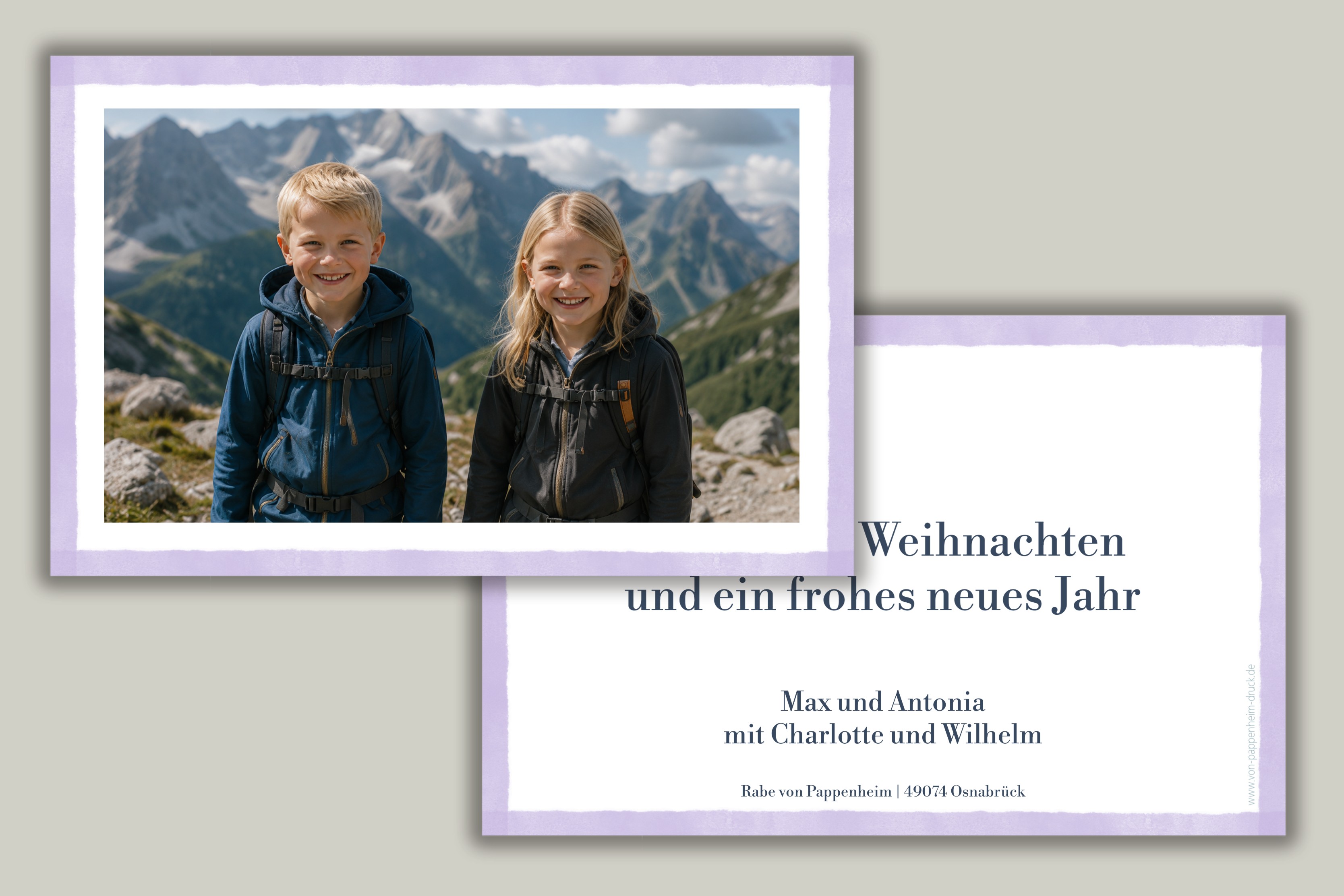 Feststagsgrüße – Anwendungsbeispiel 1
